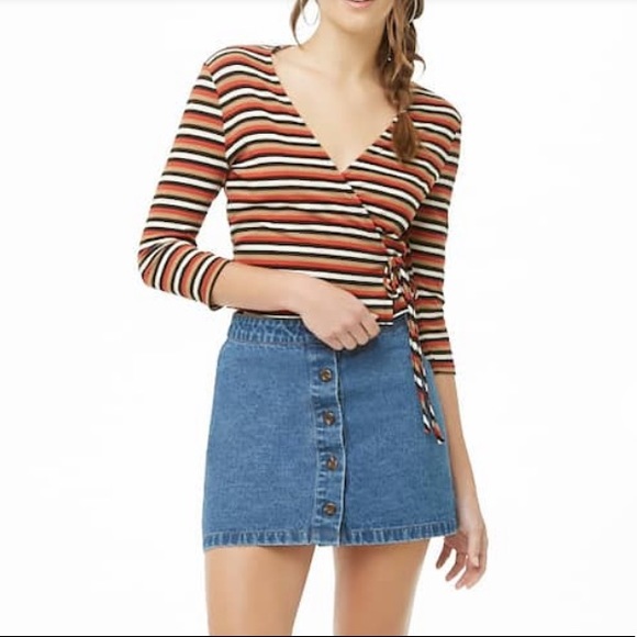 Forever 21 Tops - Forever 21 Wrap Top